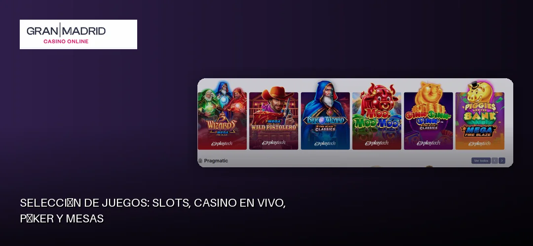 Gran Madrid casino promotional banner